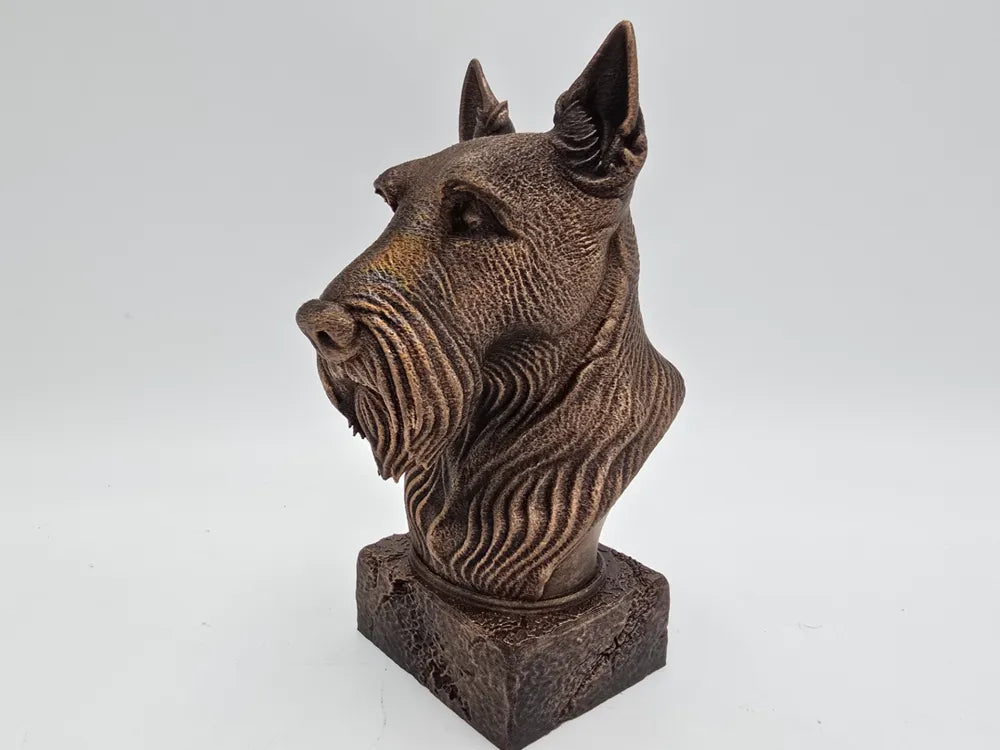 Scottish Terrier Bust