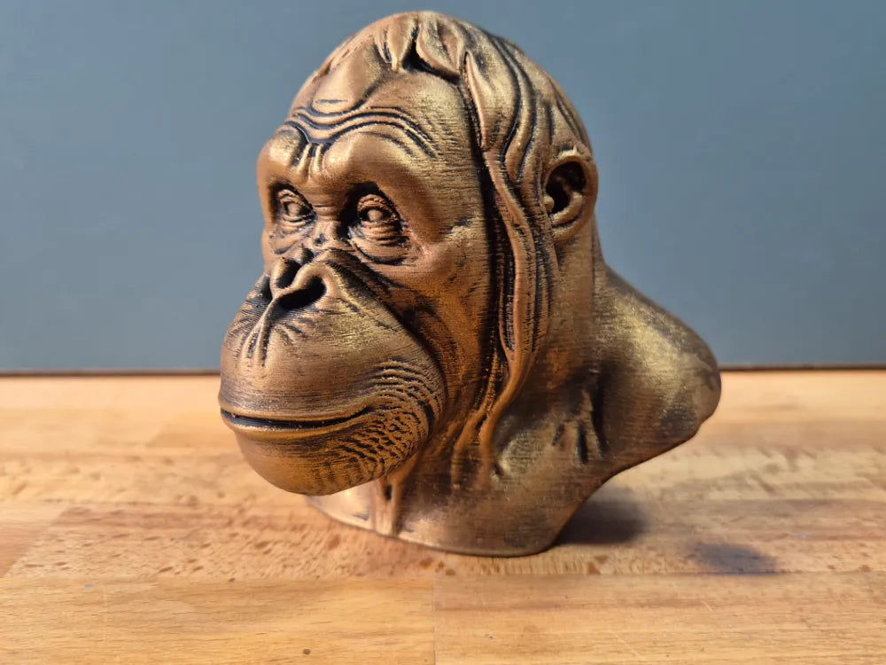 Orangutan Bust
