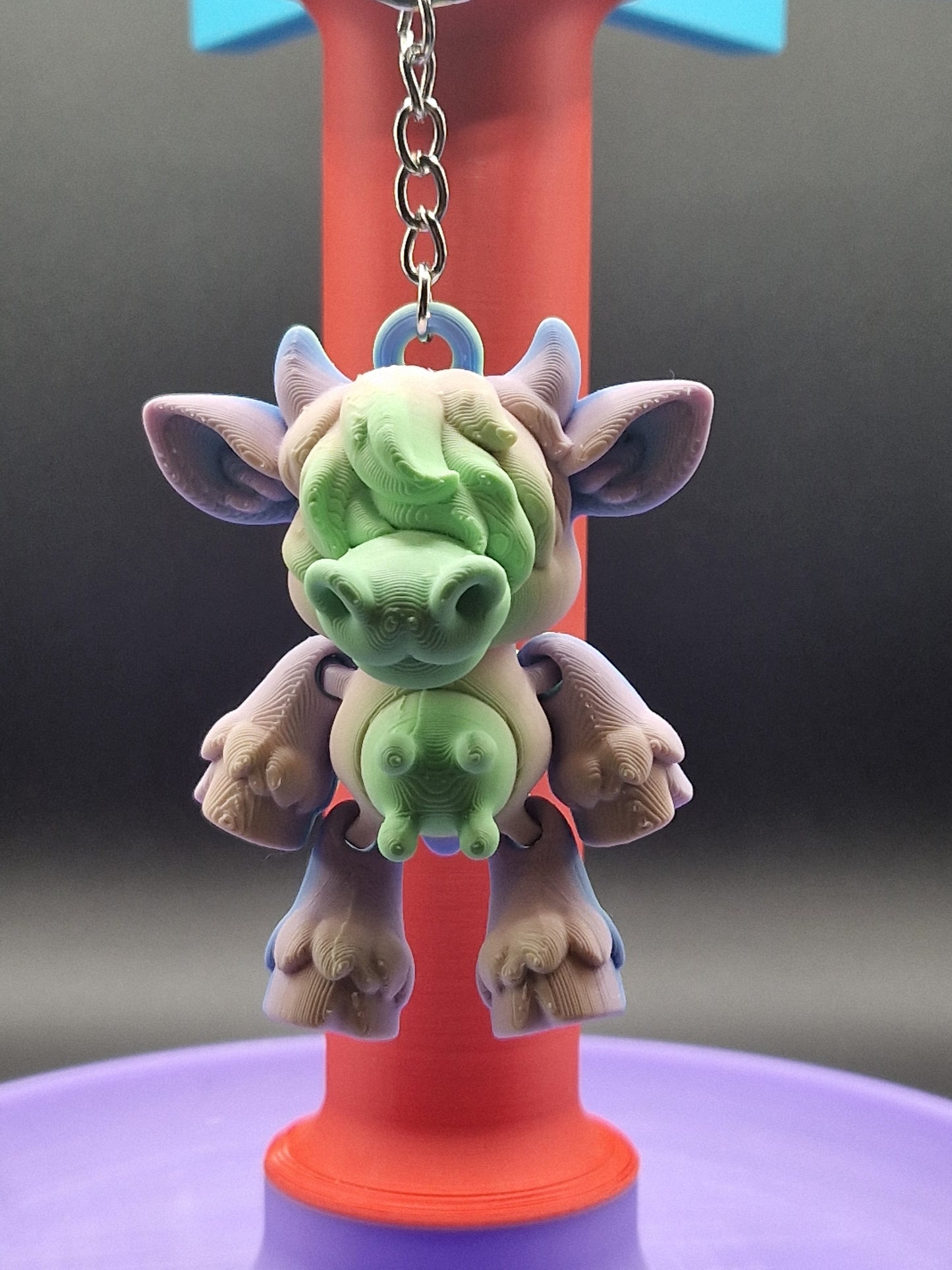 Highland Cow Keyring