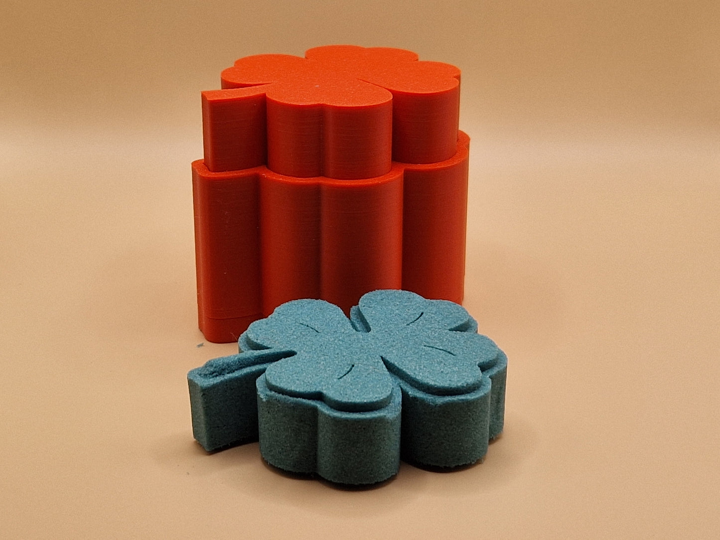 4 Leaf Clover Bath Bomb Mould