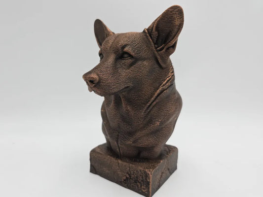 Corgi Bust