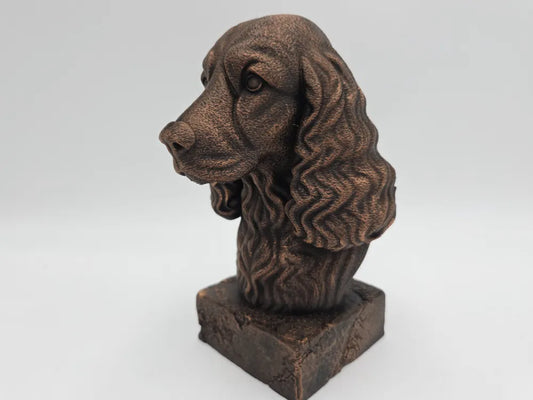 Cocker Spaniel Bust