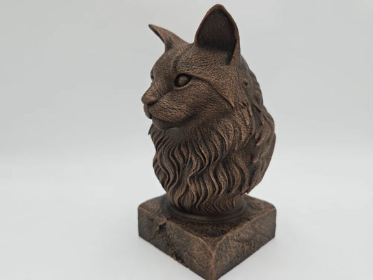 Maine Coon Bust