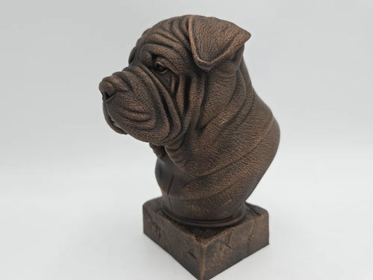 Shar Pei Bust