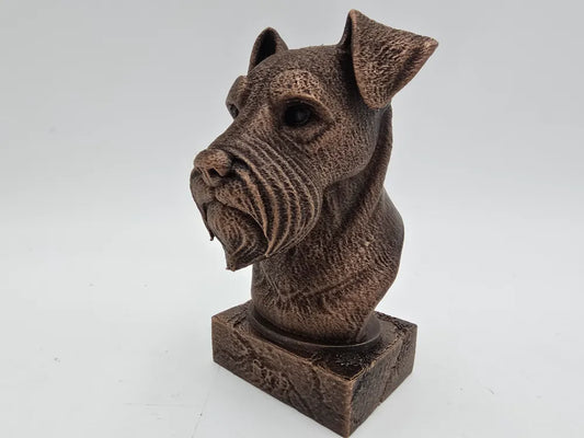 Schnauzer Bust