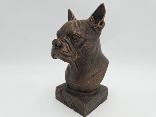 Boston Terrier Bust