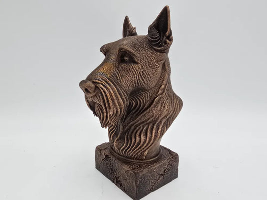 Scottish Terrier Bust