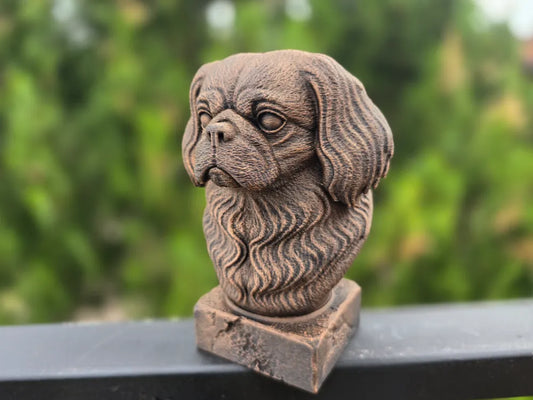Pekingese Bust