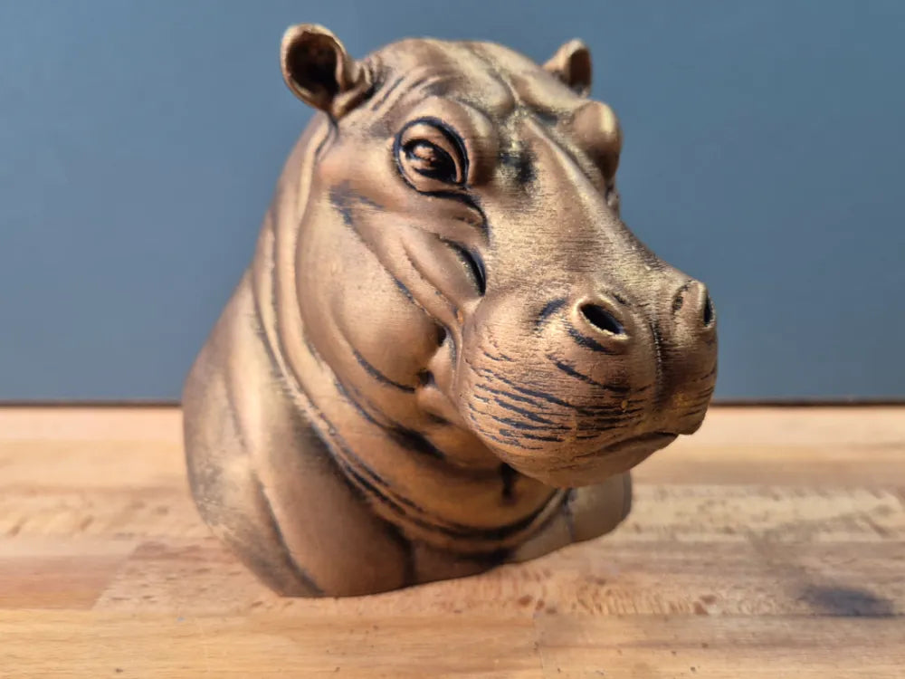 Hippo Bust