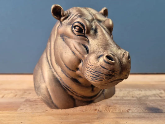 Hippo Bust