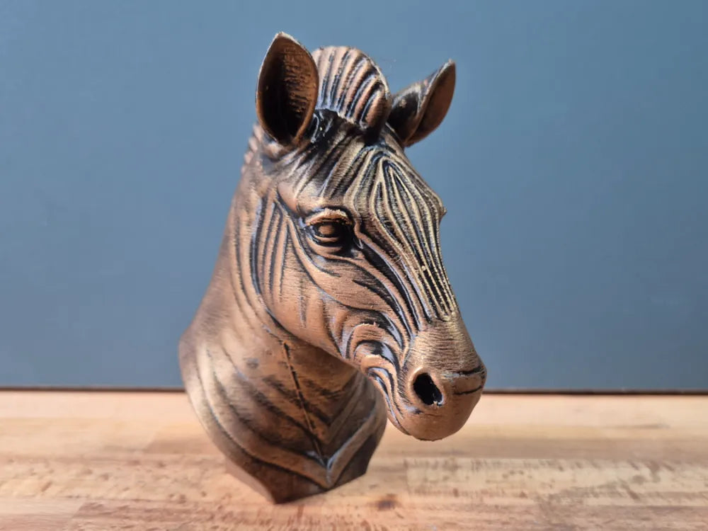 Zebra Bust