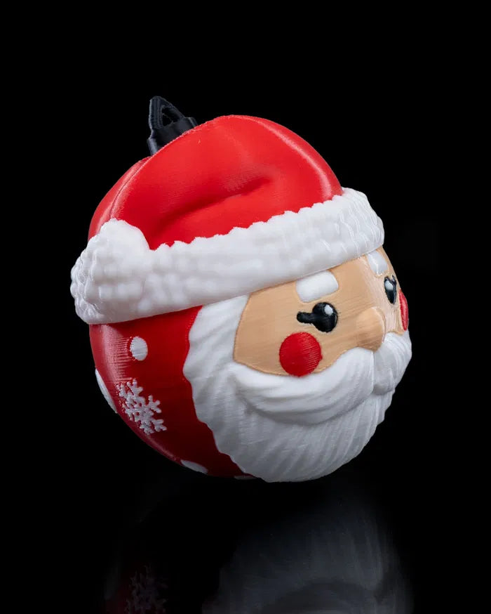 Santa Claus Head Tree Bauble