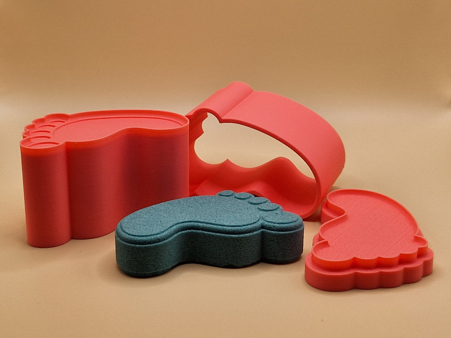 Baby Foot Bath Bomb Mould