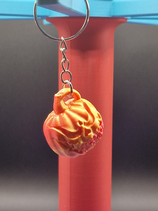 Pumpkin Keyring