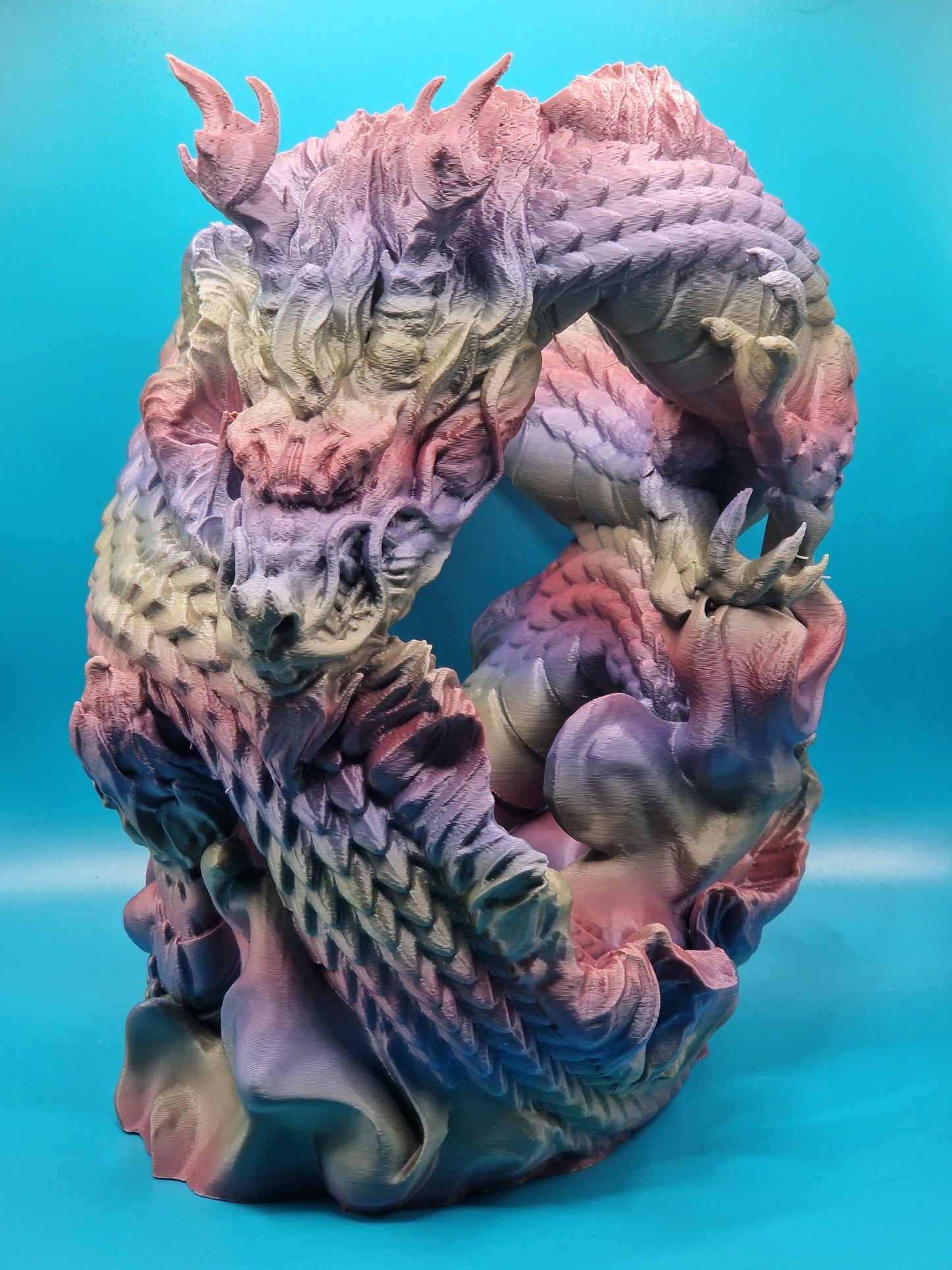 Chinese Dragon Bottle Holder